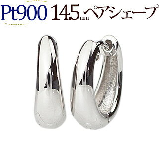 ピアス プラチナ シンプル PT Pt900 2連フープピアス風 地金